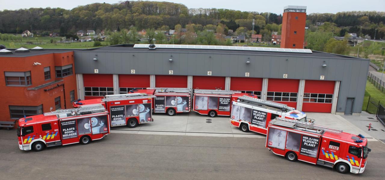 Vandaag is het de “feestdag” van de Belgische brandweer!
